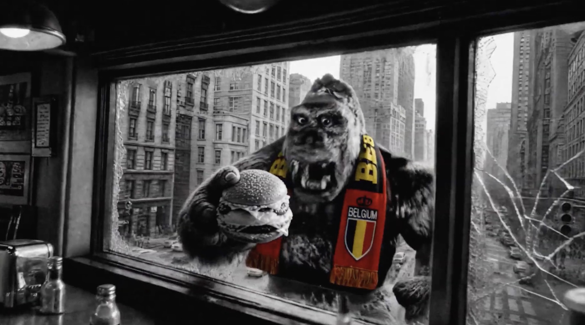 Manhattan Burgers moedigt Duivels aan met King Kong