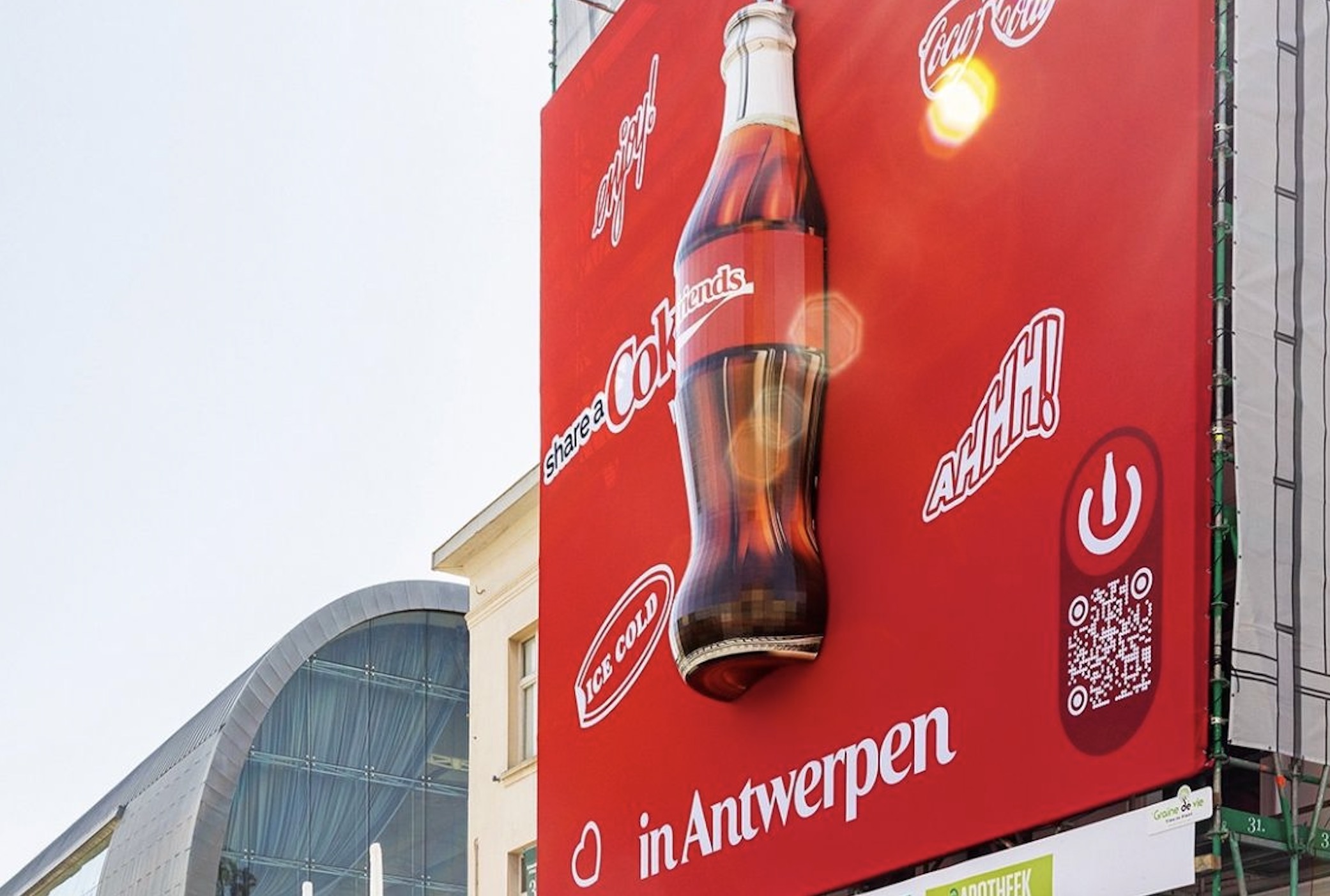 Coke partage en OOH